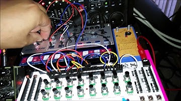 Korg Volca Modular Syncing with Nanosynth NS1