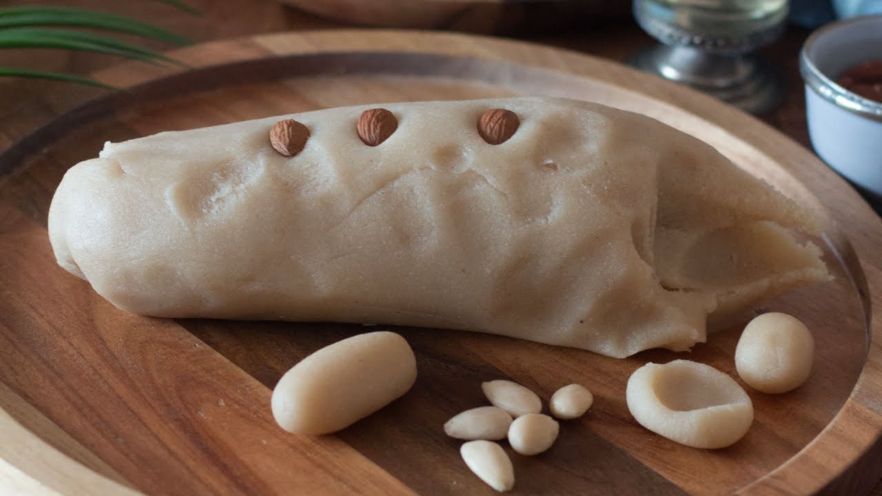 Pâte d'amande pour cornes de gazelles