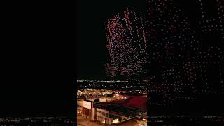 GUINNESS WORLD RECORD Christmas Drone Show! (1,500+ Drones) #droneshow  #christmas  #worldrecord