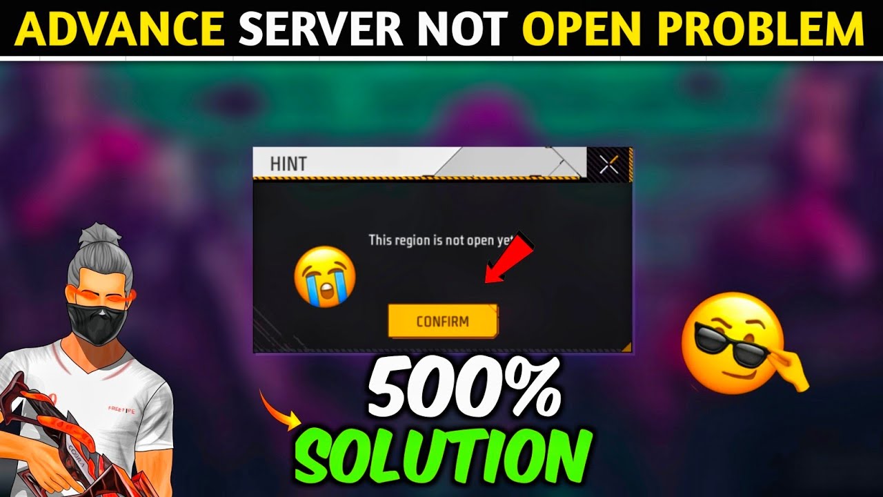 ADVANCE SERVER THIS REGION IS NOT OPEN YET PROBLEM SOLVED 💯🤯 | FREE FIRE THIS REGION IS NOT OPEN YET