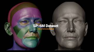 What 2000 Head Scans With Shared Topology Look Like Morphed Together