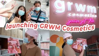 NEGOSYO DIARY | WHAT HAPPENED DURING THE GRWM COSMETICS LAUNCH DATE |  PACK ORDERS WITH US ✨