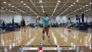 Tstreet 16 Bri VS Madfrog - 2025 USA 16U girls Jr. National championship DallasTX - Part 1