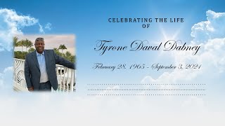 Tyrone Dabney Memorial Service