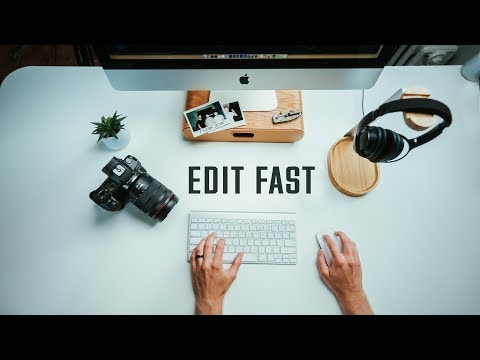 SNELLER VIDEO'S BEWERKEN // 1-2 UUR PER VLOG