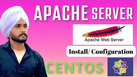 How to Install Apache Web Server on CentOS 7 | Linux Course  | Apache Server Configuration