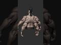 Solving Goro’s 4-Arm Anatomy! 💪 #zbrush