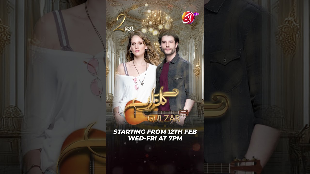 Gulzar - Only 2 Days Left! Premieres Feb 12th on Aan TV!