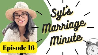 Famous Syl's Marriage Minute: "Deescalating Conflict" (EP. 16) | Thrive Marriage Coaching Profile