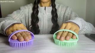 ASMR Head Massage & Hair Brushing 💆‍♀️ Gentle Sounds for Deep Sleep & Relaxation 😴