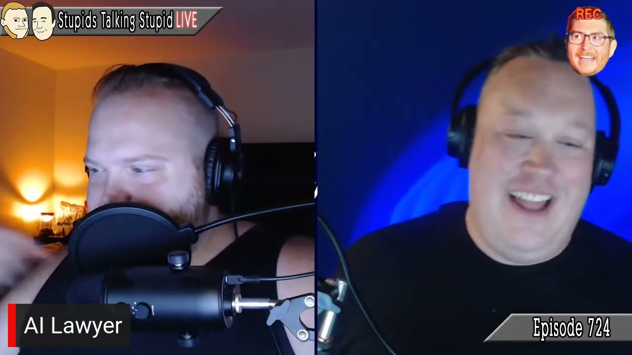 Stupids Talking Stupid - 724 - AI Lawyer, Minion Ban, Public Poo