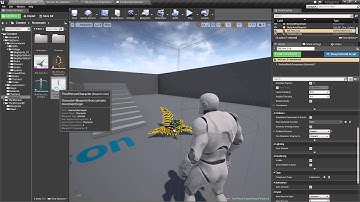 Physics interactable foliage - Part 4 Interacting with our Skeletal mesh version of the fern