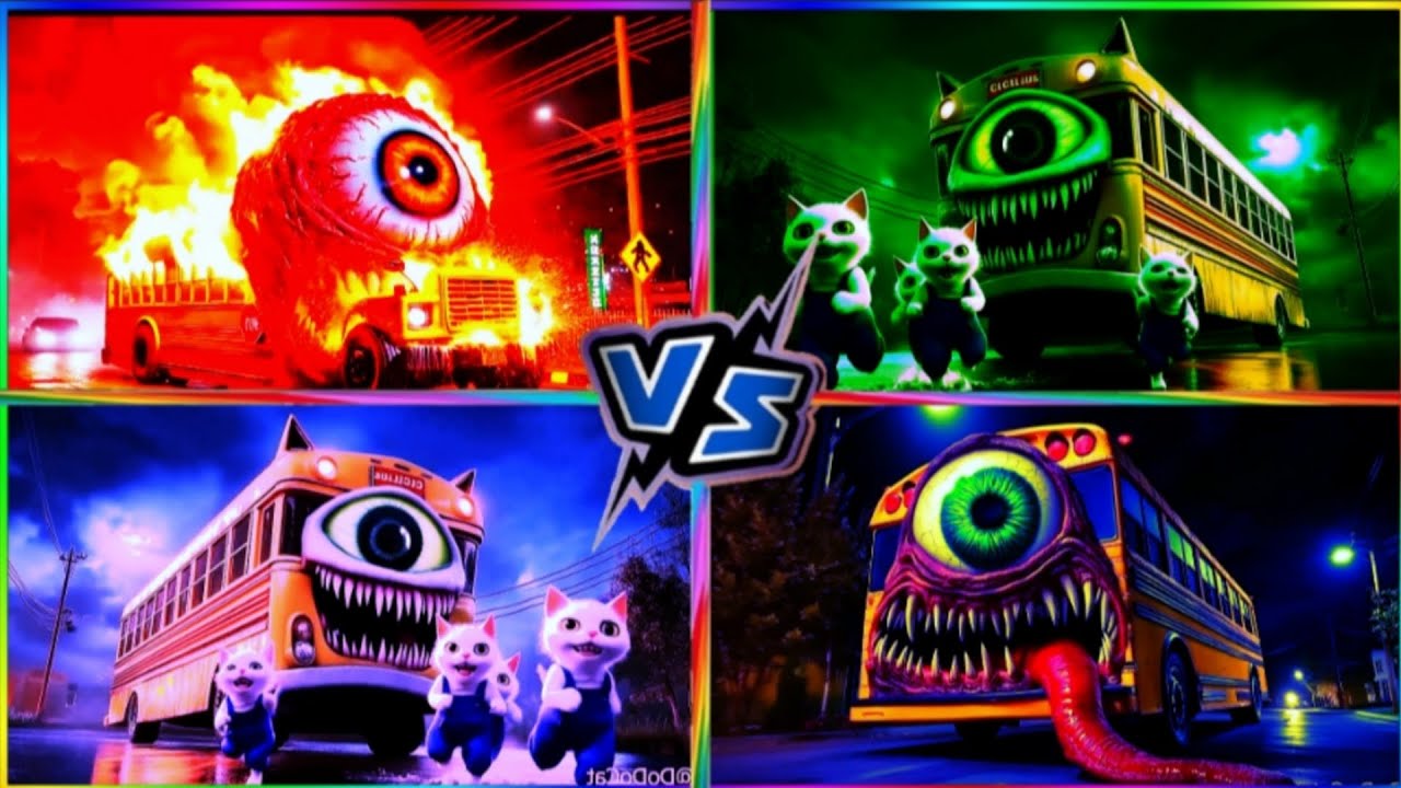 💀 SCHOOL BUS EATER 🚌⚡ COFFIN DANCE SONG 🎵🔥