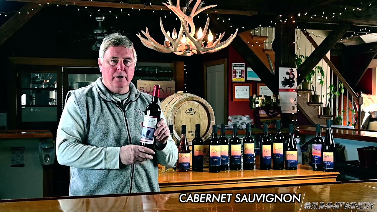 The Summit Winery of Westmoreland, NH Introduces Cabernet Sauvignon - Enjoy!