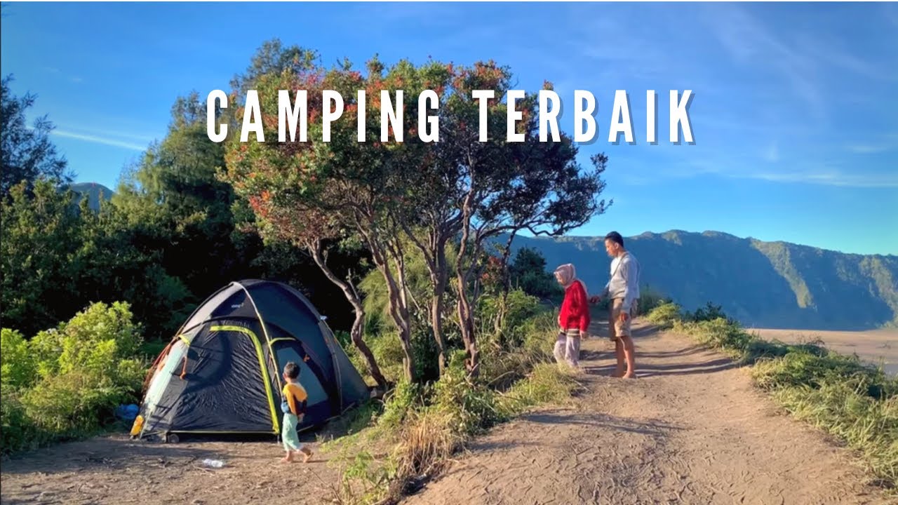 Camping Keluarga di Bukit Mentigen Bromo | Roadtrip Pantai Selatan Jawa Eps.3 #camping #campervan