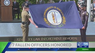 Kentucky pays tribute to 2022's fallen law enforcement