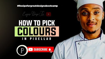 HOW TO USE THE PICKER TOOL TO PICK COLOURS IN PIXELLAB