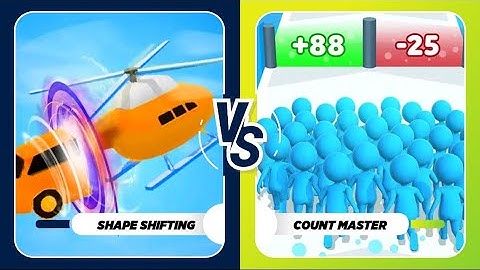 Shape Shifting 🆚 Count Master : All Levels GamePlay Walkthrough Android, iOS NEW UPDATE