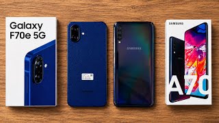 Samsung Galaxy F70e 5G vs Samsung Galaxy A70