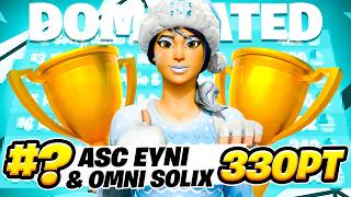 HOW WE DOMINATED THE FNCS DIV 1 CUP 🥇 w/ Solix