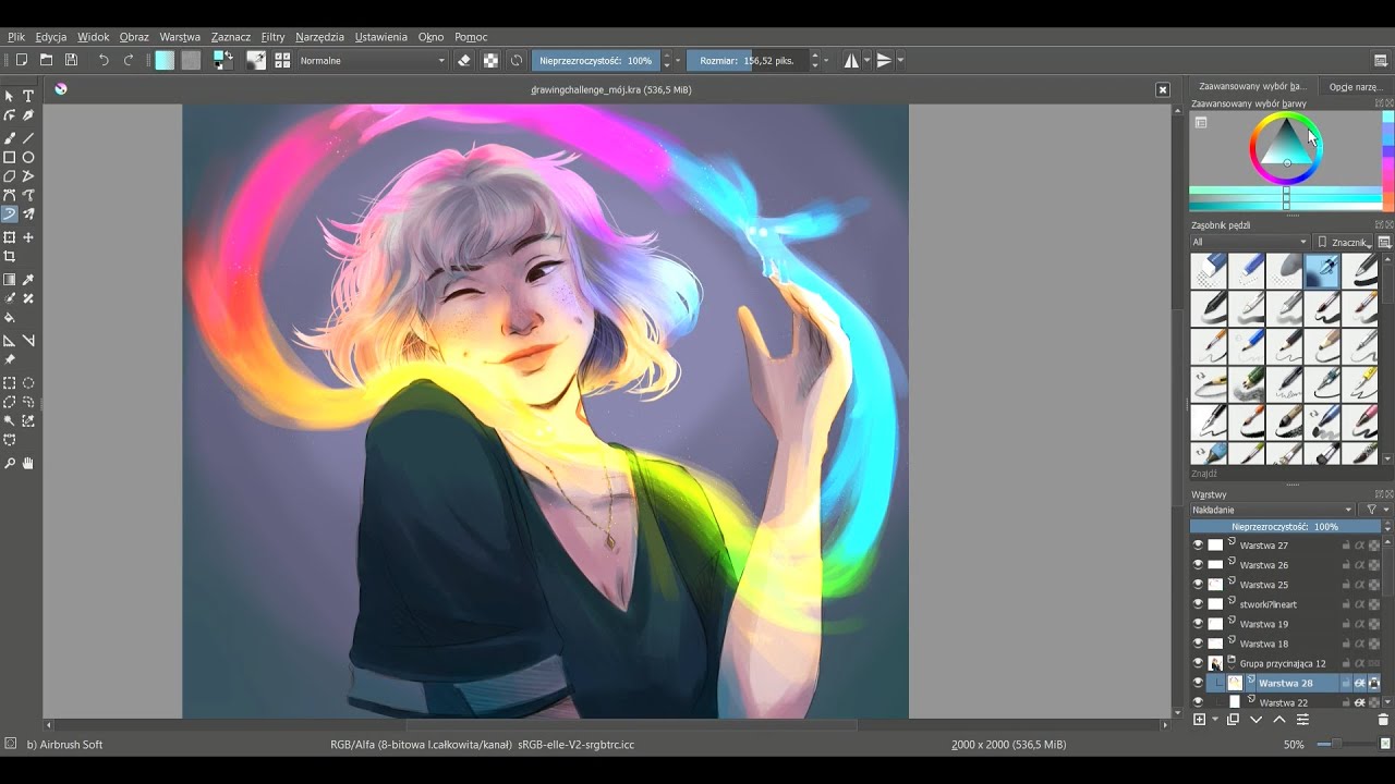 SPEEDPAINT || my OC - YouTube