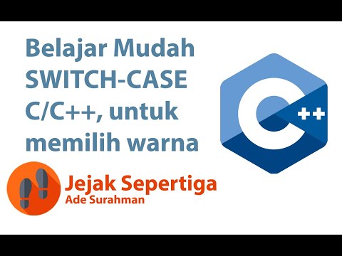 Jejak C #6 Belajar Kondeisi dengan (SWITCH CASE) di pemrograman bahasa c/c++, Pasti Bisa!!