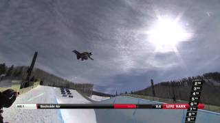 Hannah Teters 2nd place run at the Burton US Open 2013 - Halfpipe Finals