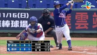 20140604-1 爆米花 崇越vs國訓 7上 阿提拉諾k掉姜建銘 化解危機