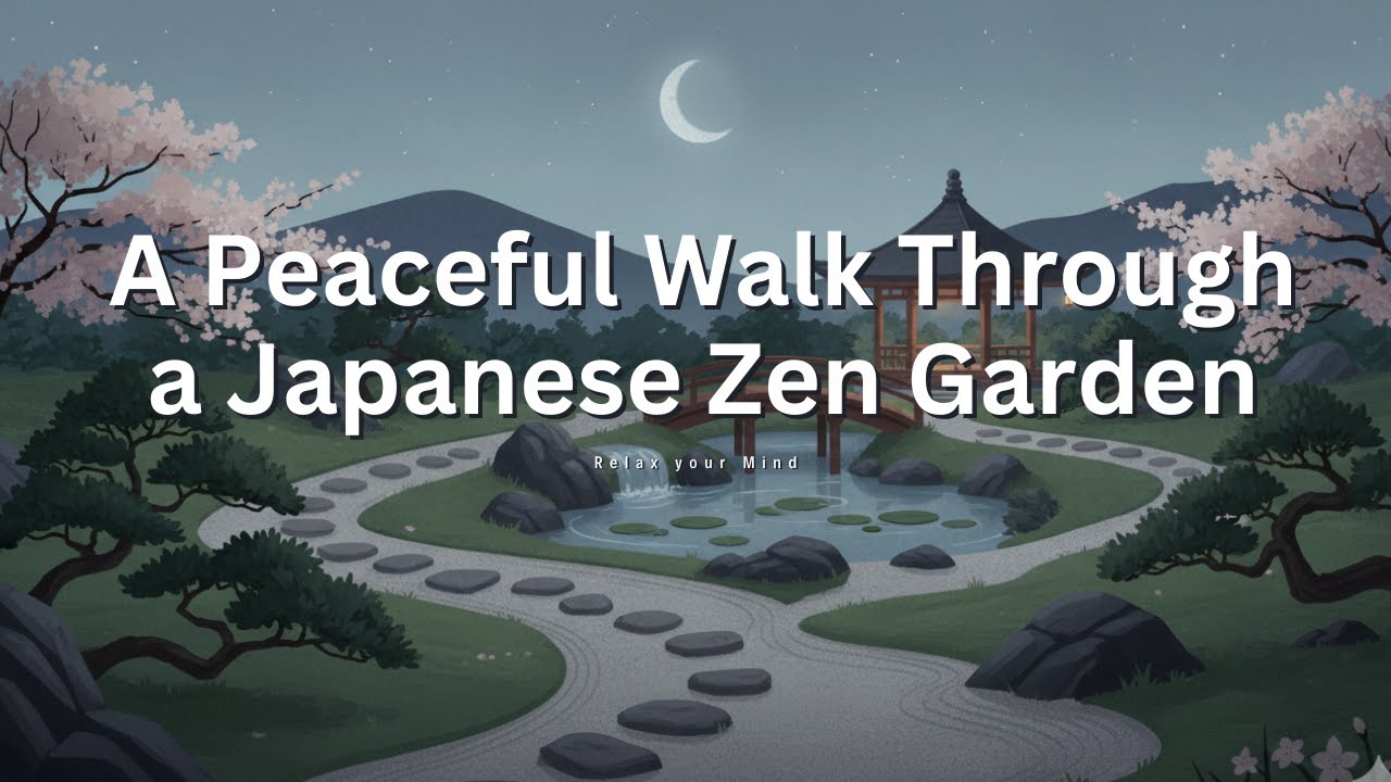 “Fall Asleep Instantly in a Japanese Zen Garden 🌙 Deep Relaxation Story”