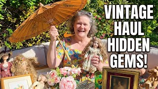 Bisque Dolls, Retro Home Decor &amp; Strange Finds Craziest Vintage Haul Yet