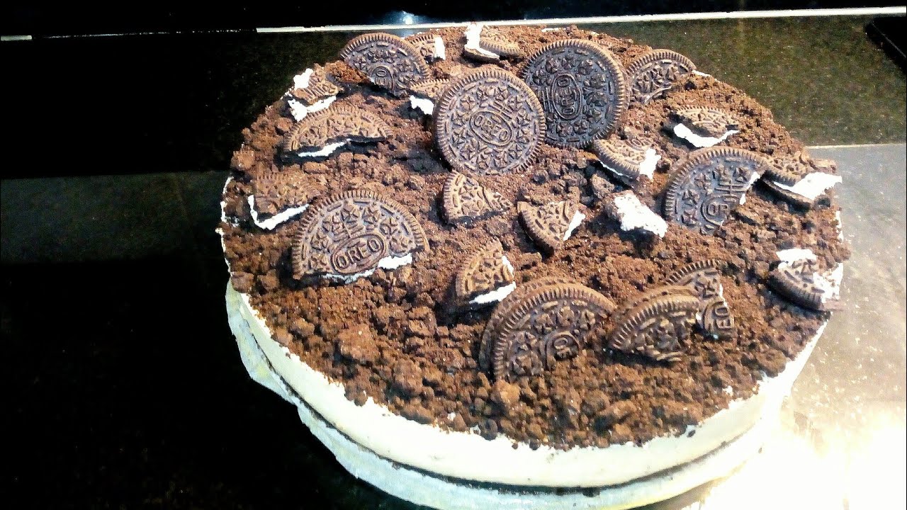 TARTA FRÍA DE OREO EN MAMBO/FÁCIL Y DELICIOSA/sigue el paso a paso #mambo#cecotec