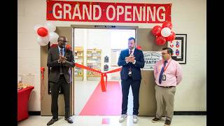Glen Burnie High School Community Pantry Ribbon Cutting