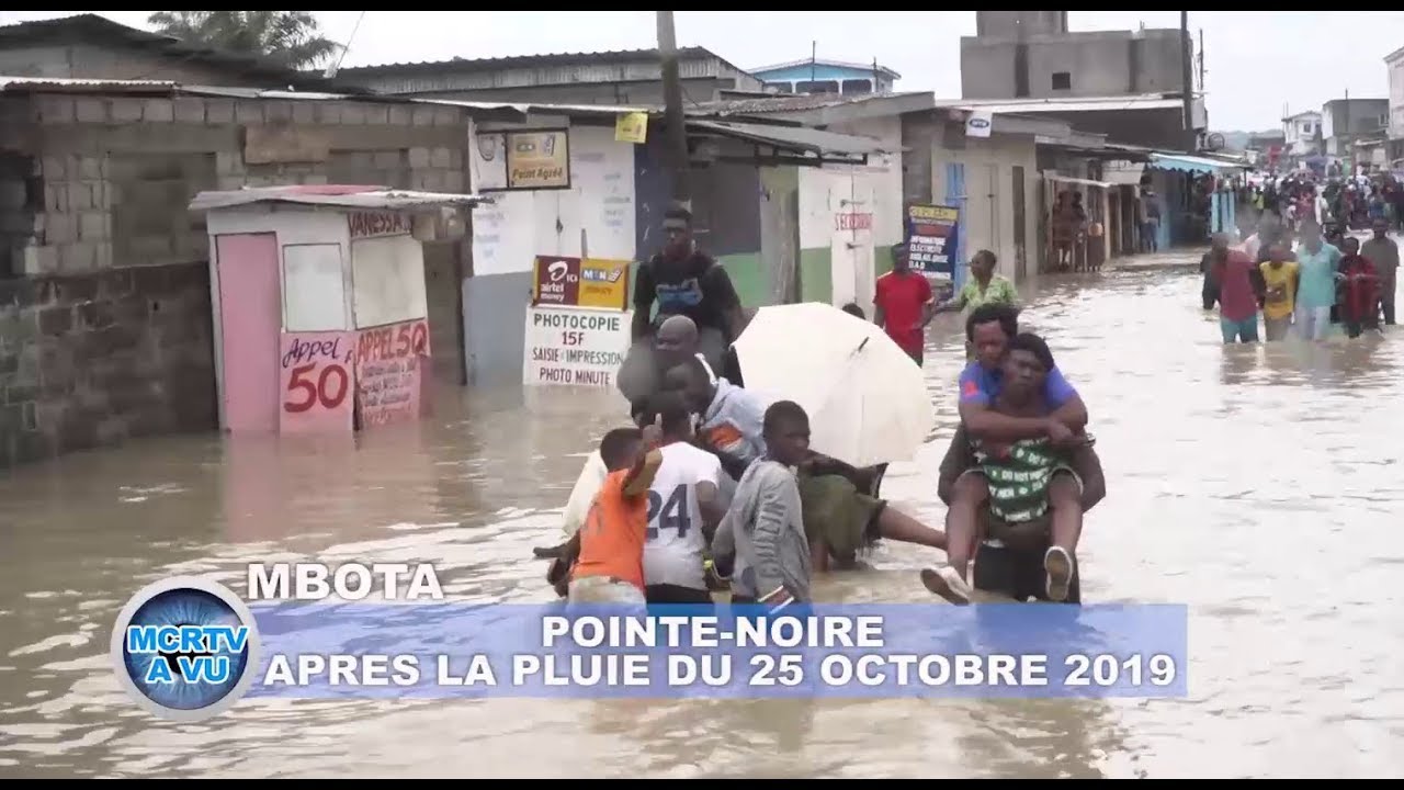 Grande Pluie à Pointe-Noire - Inondation & Désolation | CONGO-BRAZZAVILLE VLOG