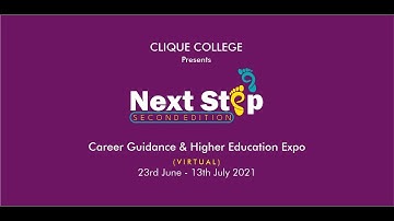 Next Step - Career Guidance and Education Expo , Second Edition
