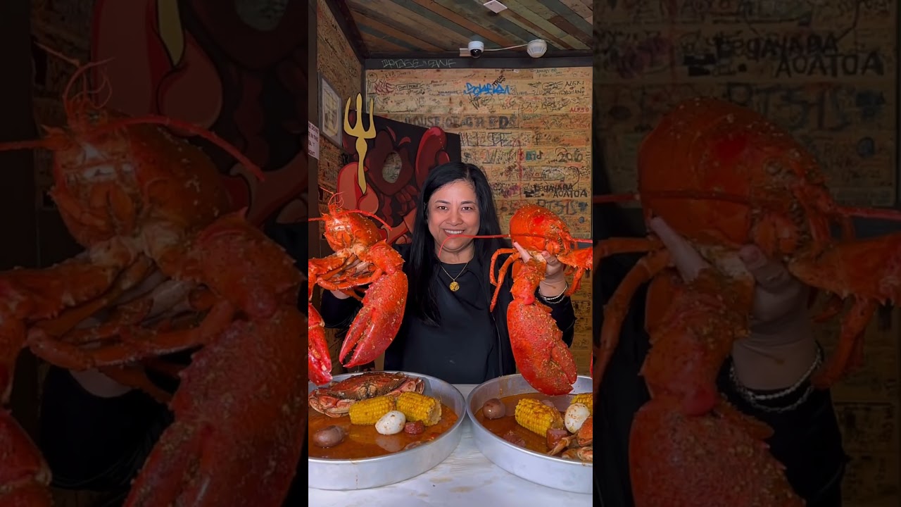 6lbs x 2 lobsters for tonight’s dinner Angry Crab Shack Las Vegas/ Henderson 