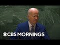 Biden vows continued support for Ukraine in address at United Nations