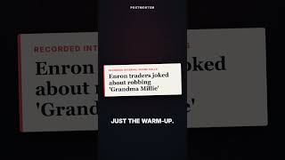Enron stole power from Grandma Millie #Shorts