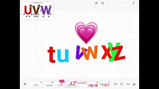 Spanish Abc Song But With Chicka Chicka Boom Boom Letters