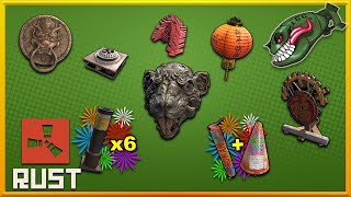 Rust Skins | Lunar New Year 2020, Fireworks, Gong, Rat Mask, New Igniter Item #152 (Skin Preview)