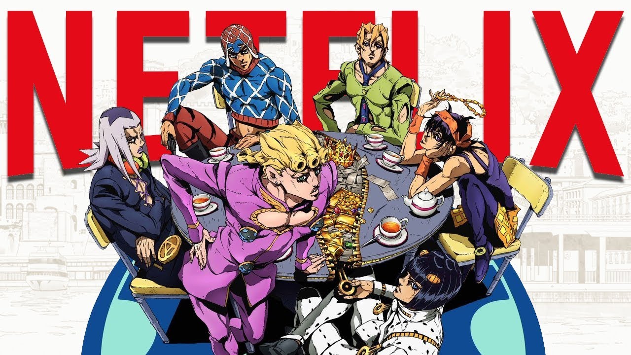 NETFLIX COM GOLDEN WIND SEM DUBLAGEM? E SEM ONE PIECE? #jojosbizarrea, Jojo Bizarre Adventures