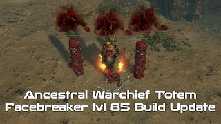 Path of Exile: Atlas of Worlds- Triple Ancestral Warchief Facebreaker lvl 85 Build Update
