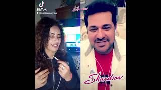 مع النجم و العندليب حاتم العراقي ضمن مسابقة شدو شهر فبراير 