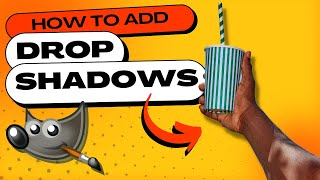 How to Add Drop Shadows in GIMP (Works for Text or Images)