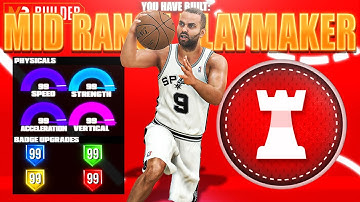 BEST MID RANGE PLAYMAKER BUILD ON NBA 2K21! RARE BUILD SERIES VOL. 46