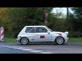Pin's Voiture Rallye Talbot Samba Jocondien - Pizza Shop Radio Club CB Assistance