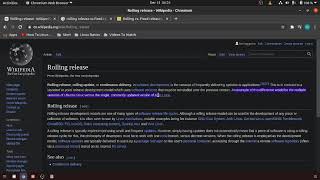 21 What is "Rolling Release" software?