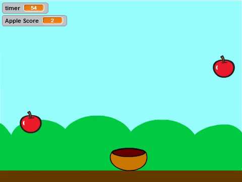 Catch Game created on Scratch - YouTube