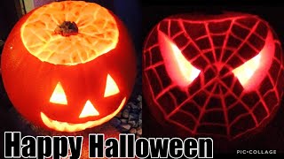 DIY | Halloween Pumpkin Carving Ideas | Face Painting Ideas | Decorations| How to carve pumpkin