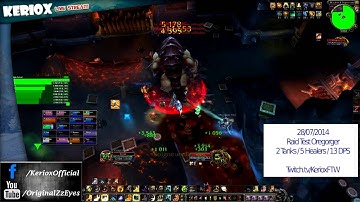 Niebelungen vs Oregorger - Heroic Blackrock Foundry (WoD Beta Raid Test)