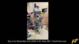 Bridgeport Series I 2-HP Vertical Milling Machine, S/N 260431 - St. Paul, MN - Closes December 3rd